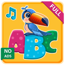 Learn English alphabet ABC with Animals, no ads Icon