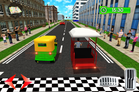 Rickshaw Simulator 2020: Tuk Tuk Rickshaw Games screenshot 10