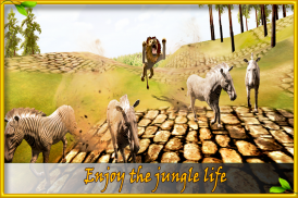 War of Jungle King : Lion Sim screenshot 6