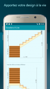 Escaliers-X Lite Calculatrice d'escalier rapide screenshot 5
