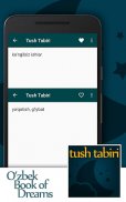 Tushlar: Tush Tabiri | Oʻzbek Dream interpretation screenshot 2