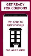 Coupons for Kohl's screenshot 0