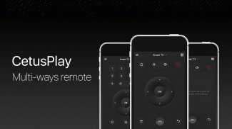 CetusPlay - No.1 Android TV kutusu Uzaktan Kumanda screenshot 1