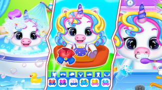 my unicorn care salon game screenshot 1