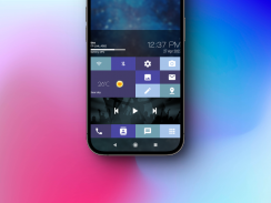 Metro theme for KLWP screenshot 4