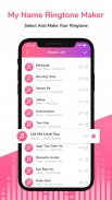 My Name Ringtone Maker - Name Ringtone App screenshot 1