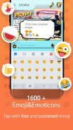 Hi Keyboard - Emoji Sticker, GIF, Animated Theme screenshot 0