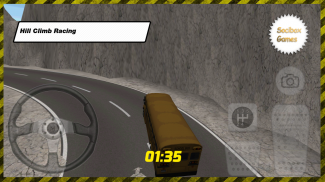 School Bus Hill Climb Game screenshot 3