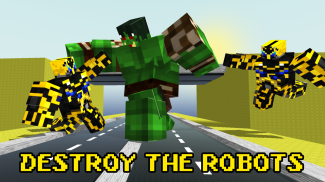 War Monster Titan: Blocky City screenshot 0