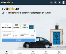 Autoprix.tn - Estimation voiture occasion Tunisie screenshot 0