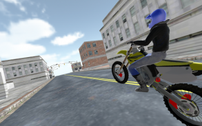 เกม Motocross Racing Cop screenshot 1