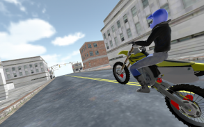 Motocross Racing Cop-Spiel screenshot 1