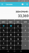 Calculator very fast & simple screenshot 8