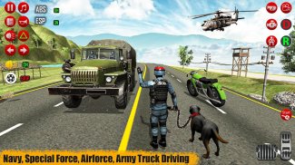 Army Truck Driving Army Games screenshot 4