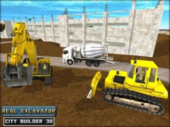 3D Real Excavator Thành phố Bu screenshot 5