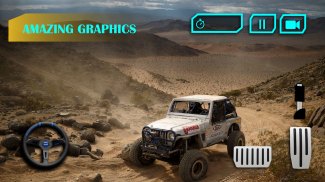 4x4 Mountain Climb Jeep Game : Offroad Prado Drive screenshot 3