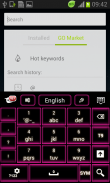 Pink Neon Keypad Free screenshot 5