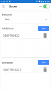 Blocker - Silent Unknown Call screenshot 1