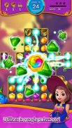 Jewel Witch - Jeu de puzzle drôle de trois matchs screenshot 15