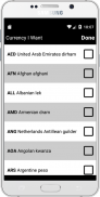 World Currency Rates Converter screenshot 1