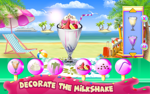 Milkshake Cooking and Decoration screenshot 6