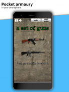 बंदूकें का एक सेट screenshot 2