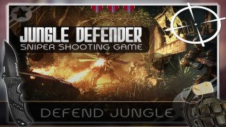 Defend Jungle: Sniper Shooting screenshot 10