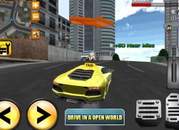 Crazy Driver 3D Taxi Deber screenshot 5