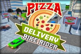 Pizza Teslimatı Moto Bike Ride screenshot 0