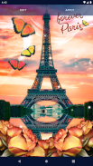 Paris Love Live Wallpaper screenshot 2