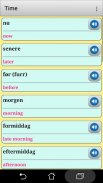 Danish phrasebook and phrases screenshot 1