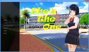 She's The One - Renpy Visual Novel Dating Sim screenshot 0