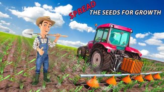 Farm Tractor Harvest Simulator - Farming Game screenshot 0