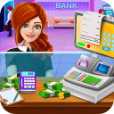Bank Cashier and ATM Simulator Icon
