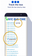 New York Bus Time App screenshot 0