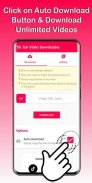 Video Downloader for Tik Tok - no watermark screenshot 1