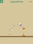 Cups and Cone : finger flip cup to cone game screenshot 3