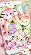 Marshmallow Candy keyboard screenshot 0