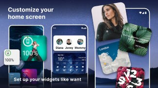 Widgets OS 17: Widgets Colorés screenshot 6