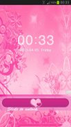 GO Locker Theme flowers pink screenshot 4