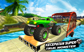 Game Balapan Truk Balap Mega Ramp screenshot 1