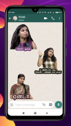 Sivaangi tamil WAStickerapps screenshot 2