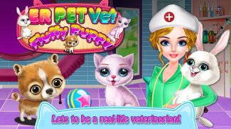 ER Pet Vet - Fluffy Puppy Game screenshot 12