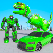 Grand Flying Robot Car Game 3D screenshot 4