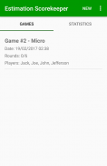 Estimation Scorekeeper screenshot 0