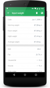 Weight Track Assistant - Free weight tracker screenshot 3