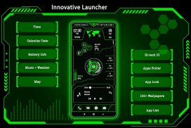 Innovative Launcher - AppLock screenshot 0