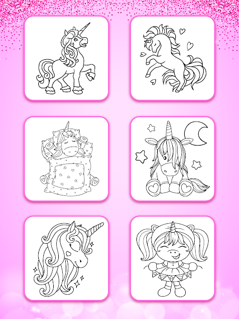 Download Unicorn Coloring Book Glitter 1 3 Download Android Apk Aptoide