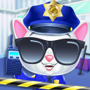 Kitty Cat Police Fun Care Icon