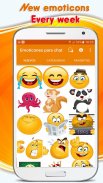 Emoticones para whatsapp, emoji stickers screenshot 1